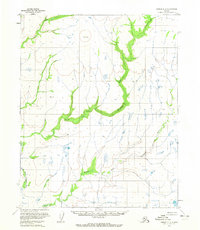 Download a high-resolution, GPS-compatible USGS topo map for Candle D-2, AK (1965 edition)