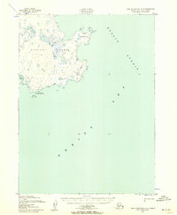 Topo map Cape Mendenhall D-2 Alaska
