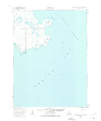 Topo map Cape Mendenhall D-2 Alaska