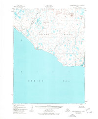 Topo map Cape Mendenhall D-5 Alaska
