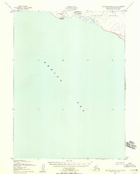 Topo map Cape Mendenhall D-6 Alaska