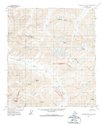Topo map Chandler Lake A-2 Alaska