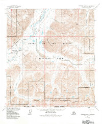 Topo map Chandler Lake A-3 Alaska