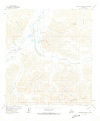Topo map Chandler Lake A-3 Alaska