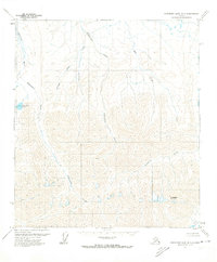 Topo map Chandler Lake B-1 Alaska