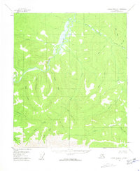 Download a high-resolution, GPS-compatible USGS topo map for Charley River A-4, AK (1960 edition)