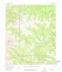 Topo map Charley River A-5 Alaska