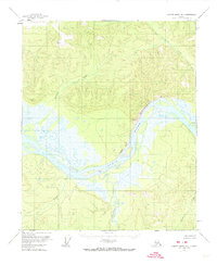 Topo map Charley River B-4 Alaska