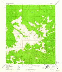 Topo map Charley River C-4 Alaska