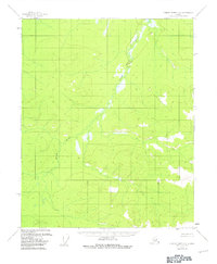 Topo map Charley River C-5 Alaska