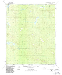 Topo map Charley River D-4 Alaska