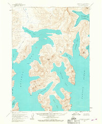 Download a high-resolution, GPS-compatible USGS topo map for Chignik A-2, AK (1967 edition)