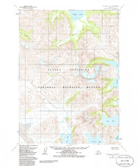 Topo map Chignik A-3 Alaska
