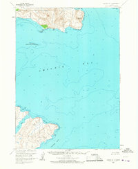 Topo map Chignik B-1 Alaska