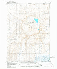 Topo map Chignik D-1 Alaska
