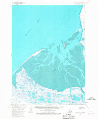 Topo map Chignik D-3 Alaska