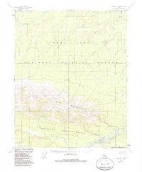Topo map Circle D-4 Alaska
