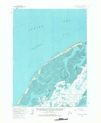 Topo map Cold Bay B-3 Alaska