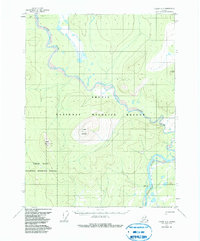 Download a high-resolution, GPS-compatible USGS topo map for Coleen A-4, AK (1985 edition)
