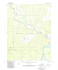 Topo map Coleen A-4 Alaska