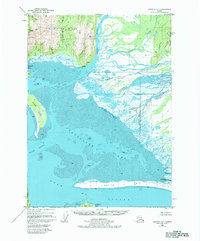 Topo map Cordova A-1 Alaska