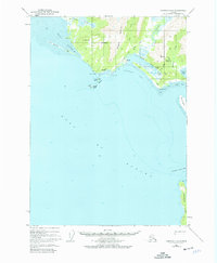 Topo map Cordova A-2 Alaska