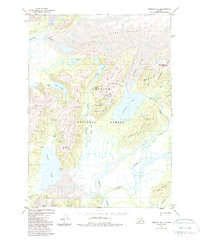 Topo map Cordova B-1 Alaska