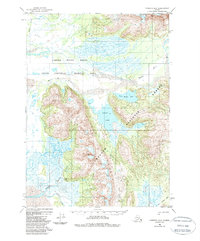 Topo map Cordova B-2 Alaska