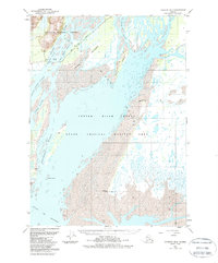 Download a high-resolution, GPS-compatible USGS topo map for Cordova B-3, AK (1988 edition)
