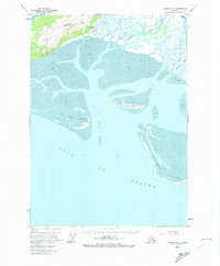 Topo map Cordova B-5 Alaska