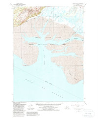 Topo map Cordova B-5 Alaska