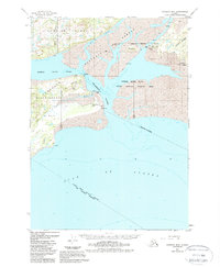 Topo map Cordova B-6 Alaska