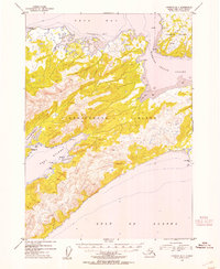 Download a high-resolution, GPS-compatible USGS topo map for Cordova B-7, AK (1954 edition)