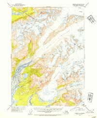 Topo map Cordova C-4 Alaska
