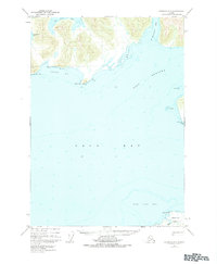 Topo map Cordova C-7 Alaska