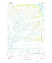 Topo map Cordova D-3 Alaska