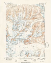 Download a high-resolution, GPS-compatible USGS topo map for Cordova D-3, AK (1954 edition)