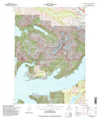 preview thumbnail of historical topo map of Alaska, United States in 1994