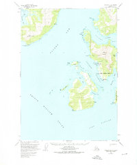 Topo map Cordova D-8 Alaska