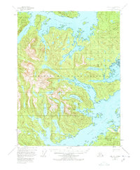 Topo map Craig A-1 Alaska