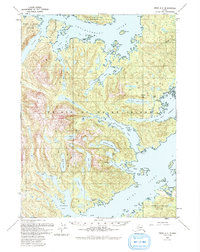 Topo map Craig A-1 Alaska