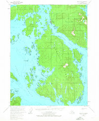 Topo map Craig A-3 Alaska