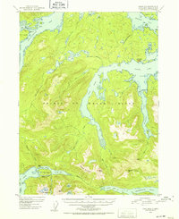 Topo map Craig B-2 Alaska