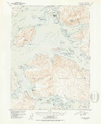 Topo map Craig B-4 Alaska