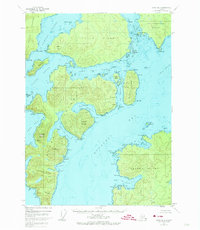 Topo map Craig B-5 Alaska