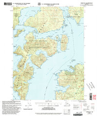 preview thumbnail of historical topo map of Prince of Wales-Hyder County, AK in 2000