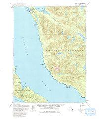 Download a high-resolution, GPS-compatible USGS topo map for Craig C-1, AK (1982 edition)