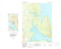Download a high-resolution, GPS-compatible USGS topo map for Craig C-2, AK (1988 edition)