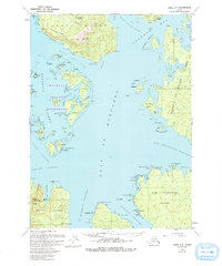 Download a high-resolution, GPS-compatible USGS topo map for Craig C-5, AK (1993 edition)
