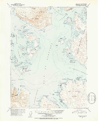 Download a high-resolution, GPS-compatible USGS topo map for Craig C-5, AK (1953 edition)